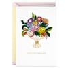 Hallmark Signature Handmade Mother's Day Card (Quilled Paper Flower Arrangement)