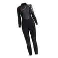 thumbnail image 5 of Women 3mm Diving Wetsuit Long Sleeve Wet Suit Jumpsuit Suit , Black, S S, 5 of 8