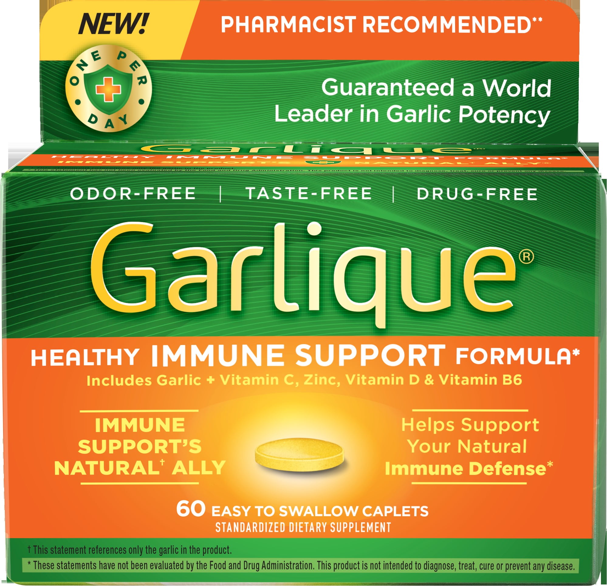 2 Pack Garlique Healthy Immune Support, 60ct 1 ea