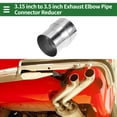thumbnail image 2 of Unique Bargains 3.15 to 3.5" OD Mandrel Exhaust Bend Elbow Concentric Reducer Pipe Adapter, 2 of 7