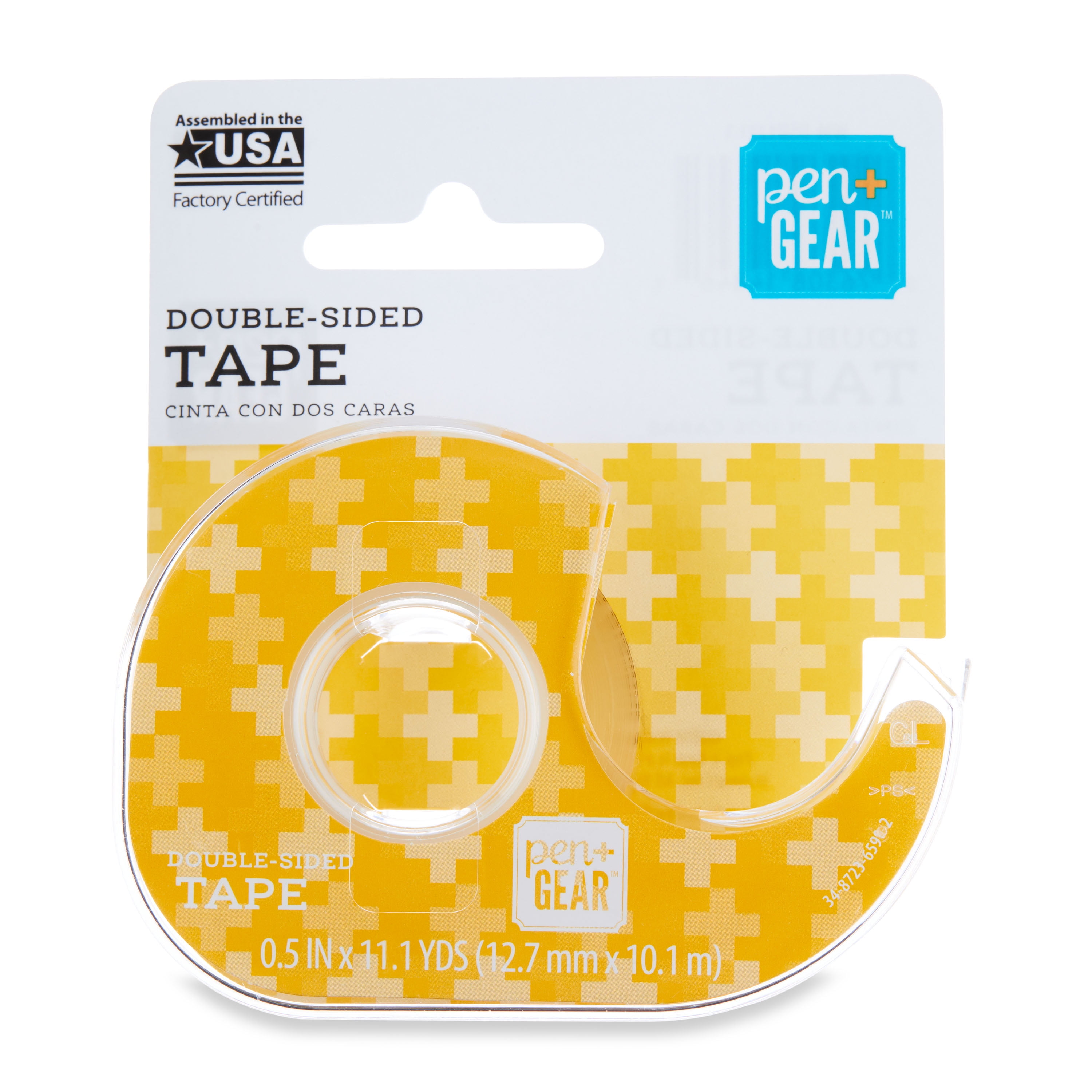 Elmer's Permanent Double Sided Tape, Size: 25' x 0.5, Clear