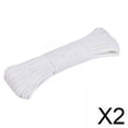 thumbnail image 1 of 2xParacord Cuerda Multifuncional Resistente Para Tienda De Campaña Para Canotaje, Jardín, Mochilero, Color, 1 of 8