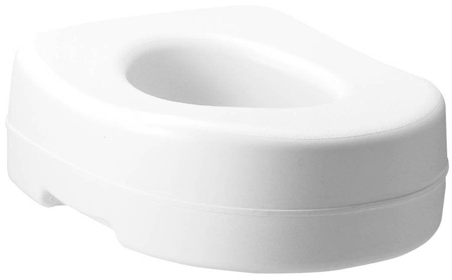 Carex Raised Toilet Seat 51/2 Inch Height White 300 lbs. Weight