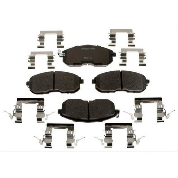 Front Brake Pad Set - Compatible with 2007 - 2013 Nissan Altima S Coupe 2-Door 2008 2009 2010 2011 2012
