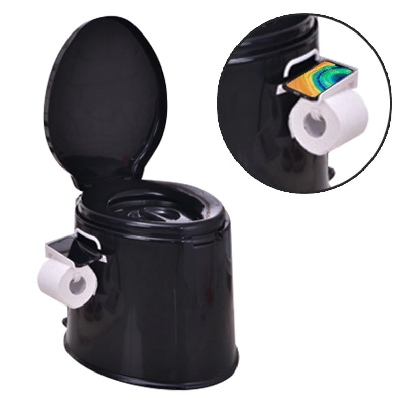 Home Travel Toilet Indoor/Outdoor Portable Toilet Commode for Elderly