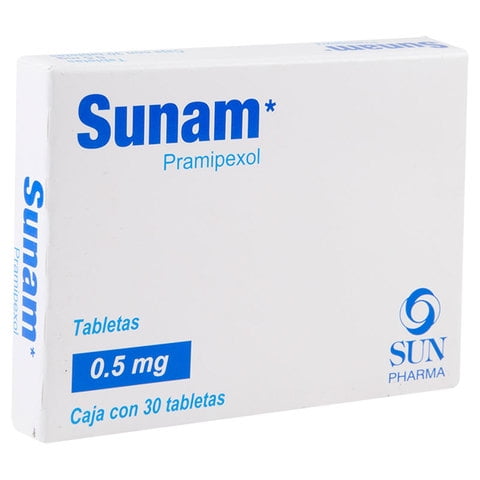 Sunam 0.5 mg 30 tabletas