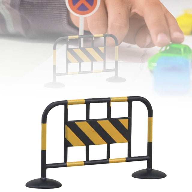 Interactive Educational Traffic Barrier Toy For Kids Durable Construction Early Learning Play Set For Preschoolers Toddlers