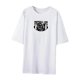 thumbnail image 3 of Camiseta de manga corta para mujer, cuello redondo, ajuste holgado, informal, elástica, moda de verano, camiseta básica para deportes, calle, viajes, senderismo S Yinane Camiseta para mujer, 3 of 8