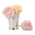 thumbnail image 6 of Twine Mint Julep Cup, Silver Plated Brass, Cocktail Tumbler, Gifts, 12oz, 6 of 7