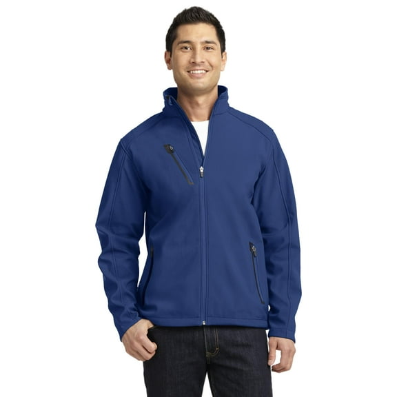 Port Authority Welded Soft Shell Jacket-3XL (Estate Blue)