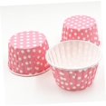 thumbnail image 2 of 100pcs Chocolate Chip Muffin Ice Cream Containers Baking Sheet Liner Muffin Liners for Baking Paper Baking Cups Cake Wedding Lining Aluminum Foil Wrapping Paper Muffin, 2 of 5