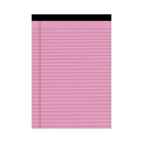 Hiroekza Premium A4 Tear-Off Notepad 50 Pages - Smooth Writing, High-Quality Paper, Portable & Colorful Pink