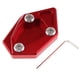 thumbnail image 1 of licencia de soporte ampliadora de soporte de motocicleta para 250300400 rojo, 1 of 7