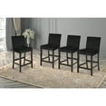 thumbnail image 7 of New Classic Furniture Celeste Solid Wood Counter Chairs in Black (Set of 4), 7 of 7