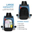 thumbnail image 6 of FORMRS Women's Travel Backpack Purse Anti-Theft Hidden Pockets Casual Shoulder Bag, Snow Mountain, 6 of 7