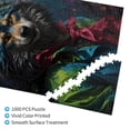 thumbnail image 3 of Naloa Vintage Wolf Warrior Custom Puzzles Personalized Puzzle 1000 Pieces from Photo Custom Jigsaw Puzzle for Wedding, Graduation, (29.5×19.7in, Vertical), 3 of 9
