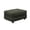 Green, variant on Corduroy Ottoman for Modular Sofa, Upholstered Footrest Ottoman, Oversized Ottoman Bench for Living Room, Bedroom, Apartment, Office, Black