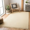 thumbnail image 2 of SAFAVIEH Montauk Patton Geometric Cotton Area Rug, Ivory/Yellow, 2'3" x 4', 2 of 7