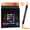 12 Orange, variant on 12 Blue Acrylic Paint Markers, Dual Tip Acrylic Brush Pens with Fine Tip & Brush Point, Ocean Blue Acrylic Markers for Wood Canvas Stone Glass Rock Painting