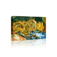 thumbnail image 2 of Four Cut Sunflowers-Van Gogh - CANVAS OR FINE PRINT WALL ART, 2 of 3