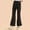b-Black222100, variant on Girls Flared Pants Winter Warm Fuzzy Trousers Kids Soft Comfortable Casual Pant Micro Bottom Leggings Toddler To Teen For Children Soft Slacks
