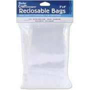 Darice Mix & Mingle 3"x4" Re-Closable Bags, 100 Piece