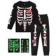 thumbnail image 1 of Conjunto de pijama de Halloween para niños, ropa de dormir de dinosaurio, unicornio, Navidad, Invierno, 1 of 4