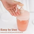 thumbnail image 4 of 2 16 oz Hethyo Refillable Toiletries dispenser Pump Bottles, Bathroom Dispenser Pump Bottles- Pink, 4 of 6