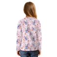 thumbnail image 2 of DISNIMO Girls Tunic Tops Elephant Strawberry Printed Casual Loose Pullover Top Soft Comfy Blouse T-Shirt with Tie Hem Crew Neck Top for 5-12 Years Old Girls, 2 of 8