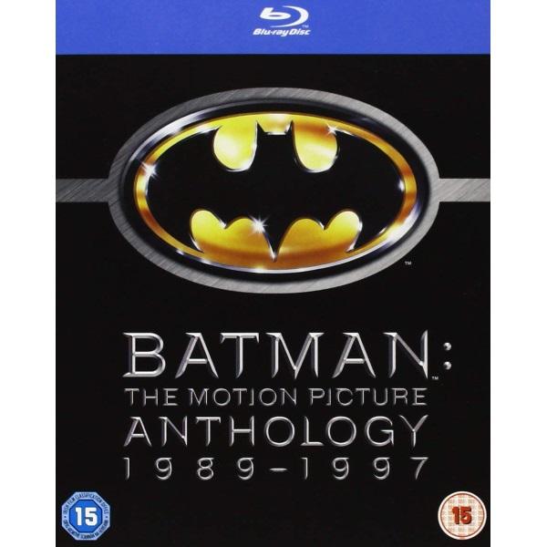 Batman The Motion Picture Anthology 1989 1997 Blu Ray Box Set Walmart Canada