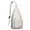 White-20, variant on Athlete's Travel Sling Backpack - Lightweight Crossbody Bag for Sports Training & Outdoor Activities