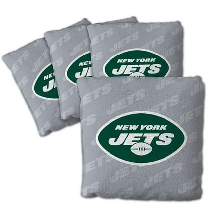 NFL New York Jets Cornhole Bags - 4PK - Grey
