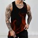 thumbnail image 2 of Camiseta Deportiva de Cuello Redondo de Secado Transpirable para Vestir Casual Y Gimnasio, Camiseta Atlética sin Mangas para el Verano, 2 of 9