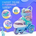 thumbnail image 3 of Patines NEMONE Mermaid 4, tamaño ajustable para niñas, 3 of 6