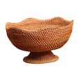thumbnail image 2 of AMLESO Food Snack Serving Basket, Footed Fruit Basket, Photo Props, handcrafted Counter medium, 2 of 8