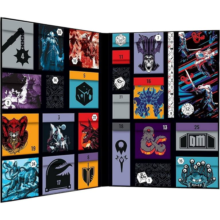 初売り 福袋 Dungeons & Dragons Official Countdown Calendar: 25 Days of PopCulture