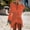 Orange, variant on Womens Tops Casual Plus Size Loose Women's Summer Swimsuit Bikini Trendy Sun Protection With Flared Sleeves Beach Swimwear Cover Up Knitted Cover Up For Women 2022