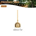 thumbnail image 2 of Uxcell Small Bulk Hanging Bell, Chinese Feng Shui Bell Good Luck Wind Chime Golden-Yellow 2 Pcs, 2 of 8