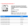 thumbnail image 2 of Automatic Transmission Overhaul Kit - Compatible with 1971 American Motors Javelin, 2 of 2