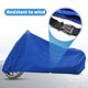 thumbnail image 5 of Cubierta de motocicleta Unique Bargains para todas las estaciones, universal, impermeable, con bolsa de almacenamiento, se adapta hasta 96.46'' XL azul, 5 of 7