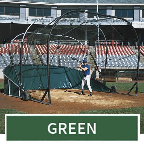 JayPro Grand Slam Portable Hitting Turtle Backstop For Baseball
