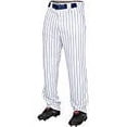 thumbnail image 3 of Rawlings Youth Semi-Relaxed 150 Cloth Pinstripe Pant | White/Navy | XLRG, 3 of 3