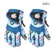thumbnail image 4 of Bearachild 2 piezas de guantes de nieve para niños, artículos deportivos cálidos antideslizantes, impermeables, gruesos, prácticos mitones de Suministros térmicos cian L Bearachild HA059843-06B, 4 of 6