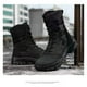 thumbnail image 3 of Botas militares para hombre, antideslizantes, de cuero, para uso exterior, estilo militar, 3 of 6