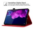 thumbnail image 6 of GSFY Case for Lenovo Tab P11 Plus/P11 (2021/2020), PU Leather Magnetic Closure Wallet Cover with Auto Sleep/Wake for Lenovo Tab P11 Plus 2021 (TB-J616F J616X) / P11 2020 (TB-J606F J606X) 11'', Red, 6 of 7