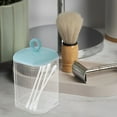 thumbnail image 1 of WHAMVOX Travel Cotton Swab Holder Simple Design Cotton Swab Box Sky-blue Plastic 1Pack for General Users, 1 of 8