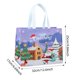 thumbnail image 2 of Gran bolsa de almacenamiento para fiestas con cierre de cordón Bolsa de Papá Noel reutilizable para luces, coronas, envoltorios y fiestas, 2 of 5