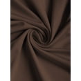 thumbnail image 5 of Brown Womens One Shoulder Ruched Bodycon Mini Dress With Tie Detail, 5 of 6