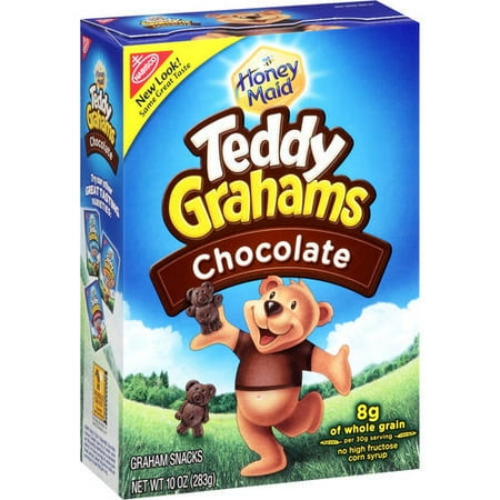 (3 Pack) Nabisco, Teddy Grahams Snacks Chocolate