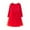 Red, variant on Krdevn Toddler Girls Long Sleeve Dress - Solid Color Tutu for Holiday Party, Princess Play & Occasion,12-18 Months